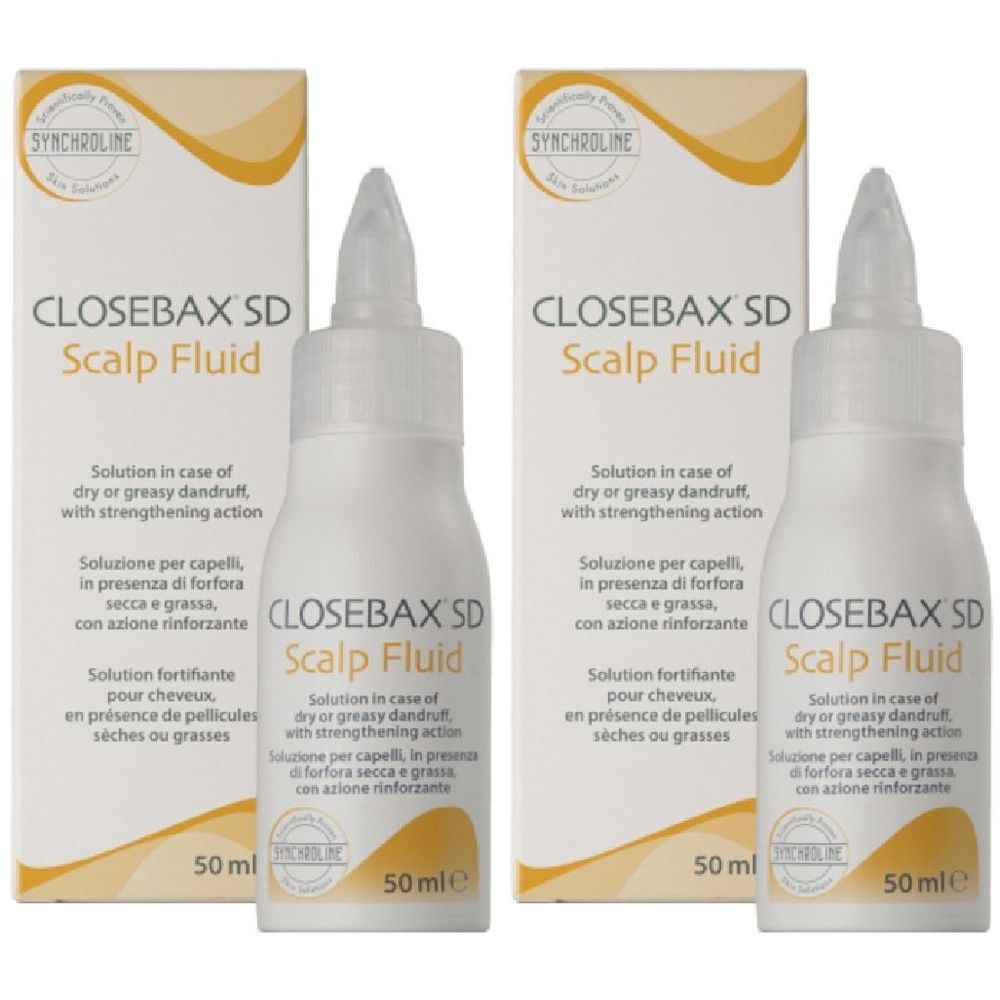 Closebax Sd Scalp Fluid 50 Ml Set da 2