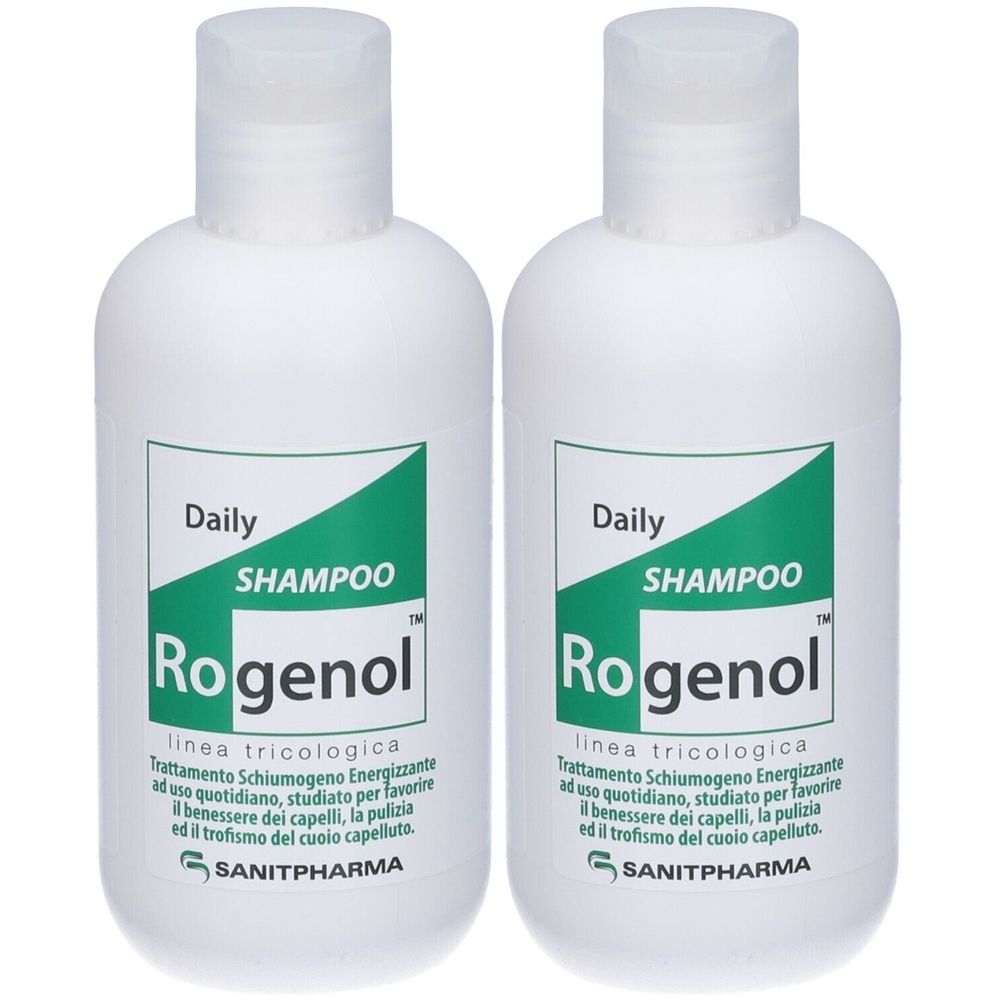 Rogenol Daily Shampoo 200 Ml Set da 2