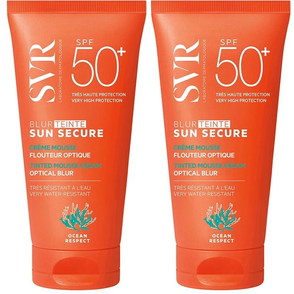 SVR SUN SECURE Blur Teinte SPF50+ Set da 2