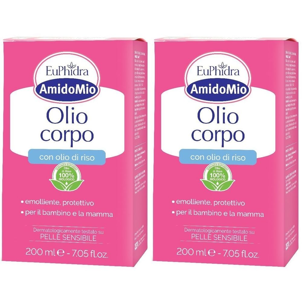 Euphidra AmidoMio Olio Corpo Set da 2