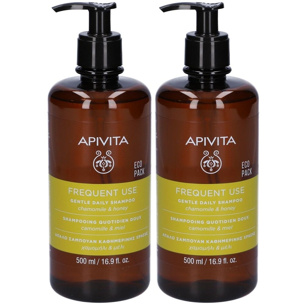 APIVITA Shampoo Delicato Uso Frequente Set da 2