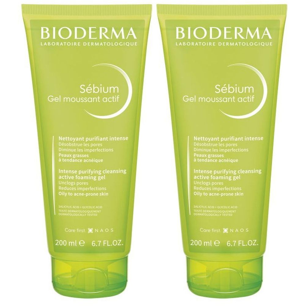 Sébium Gel Moussant Actif Set da 2