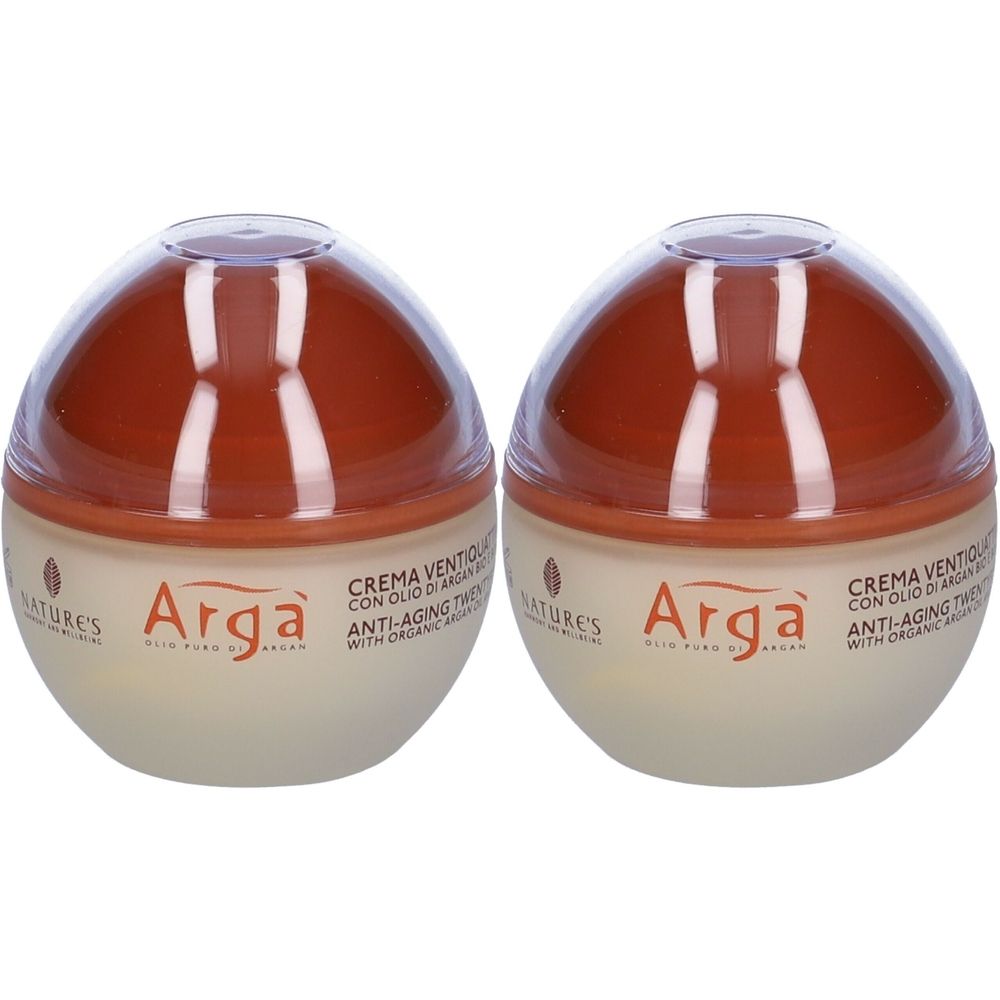 NATURE'S Argà Ventiquattrore Crema Antiage Set da 2