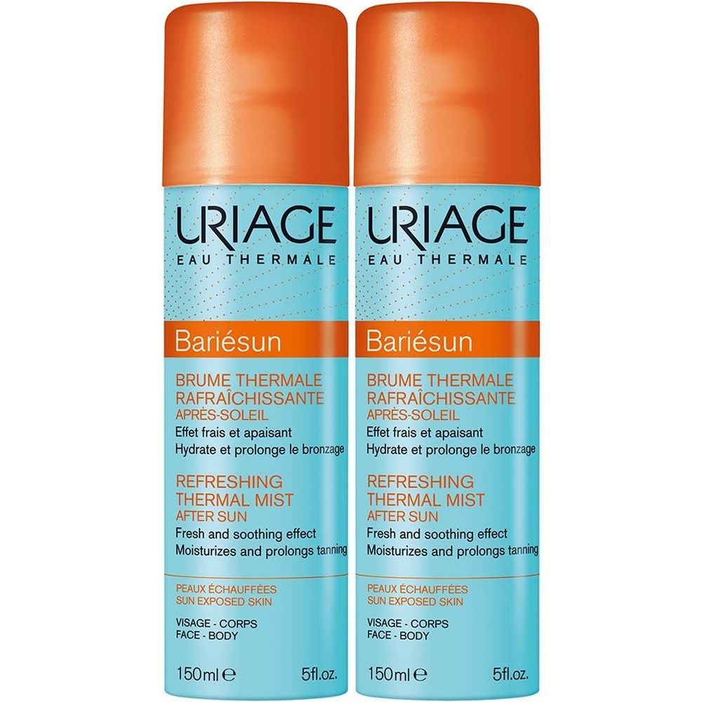 URIAGE Bariésun Spray Termale Rinfrescante Doposole Set da 2