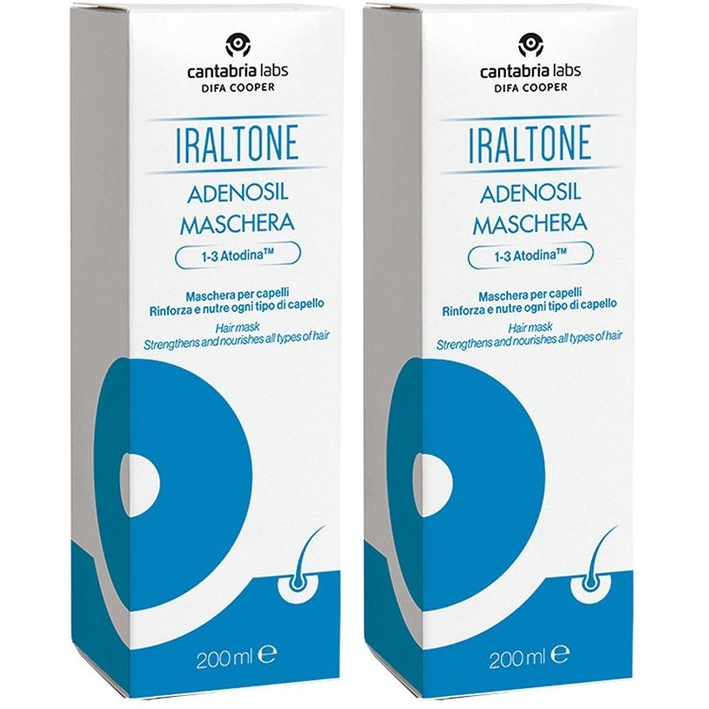 Iraltone Adenosil Maschera Set da 2
