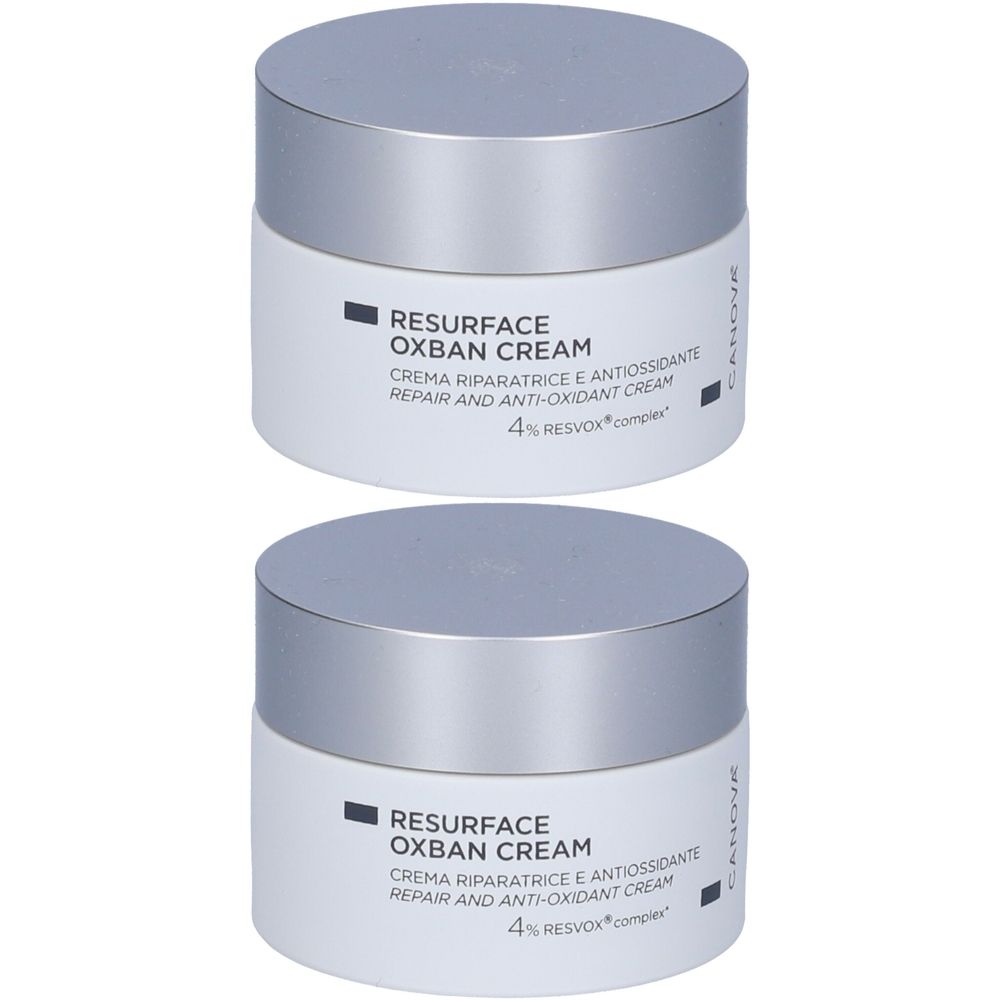 Canova Resurface Oxban Crema Riparatrice Antiossidante Set da 2