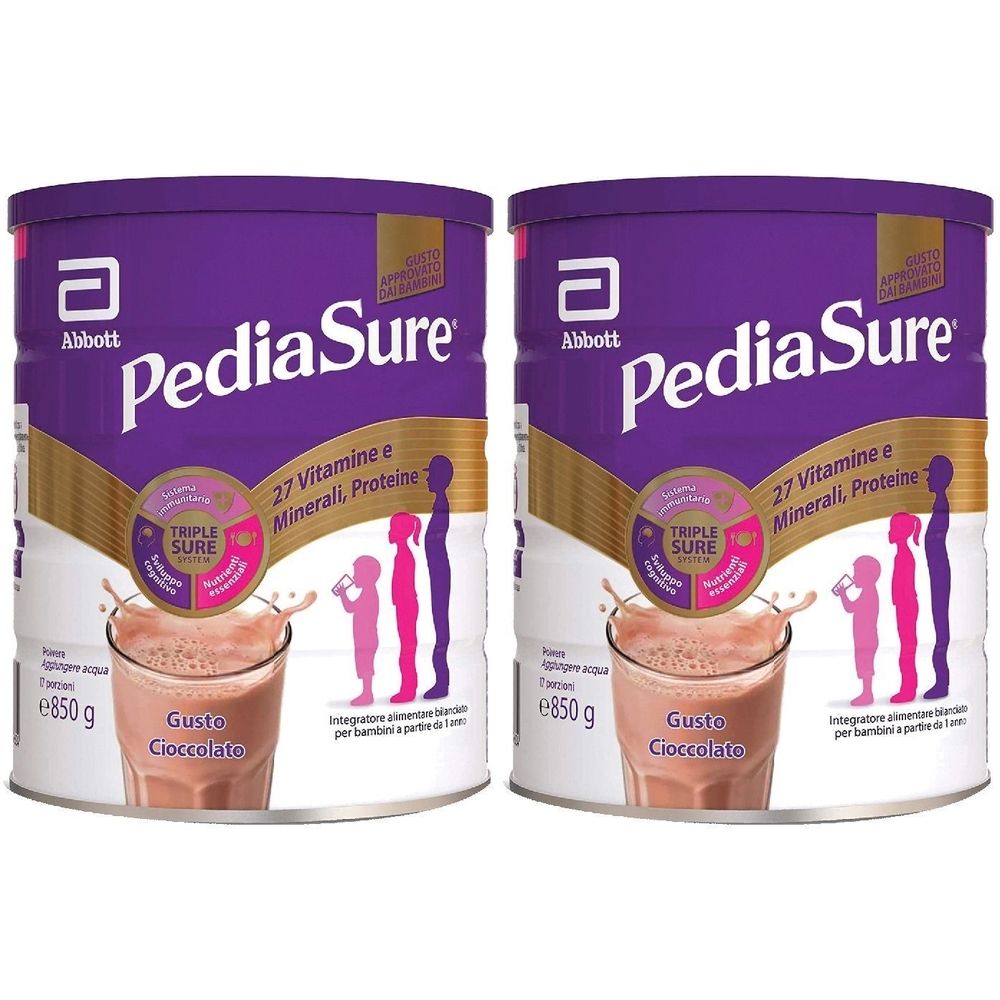 Pediasure Crescita e Sviluppo per Bambini Cioccolato Set da 2