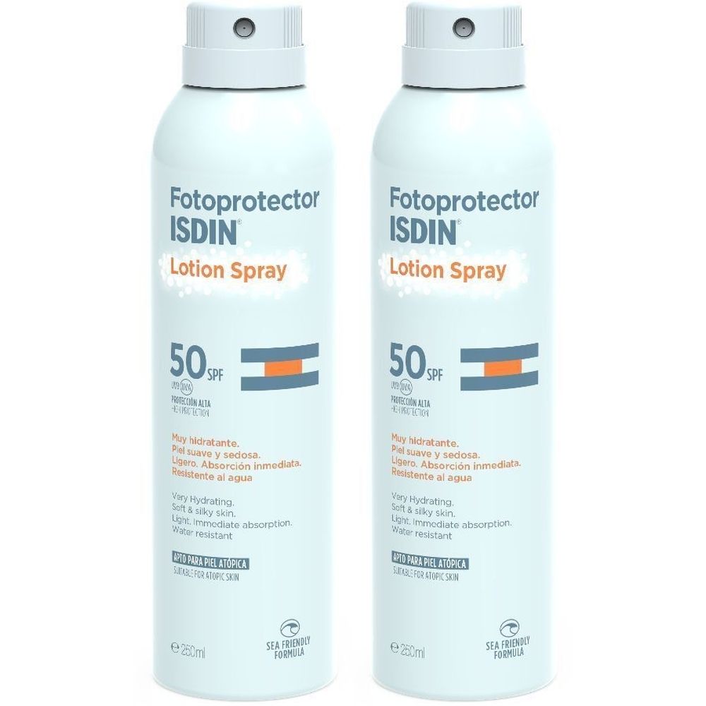 ISDIN Fotoprotector ISDIN Lotion Spray SPF 50 Set da 2