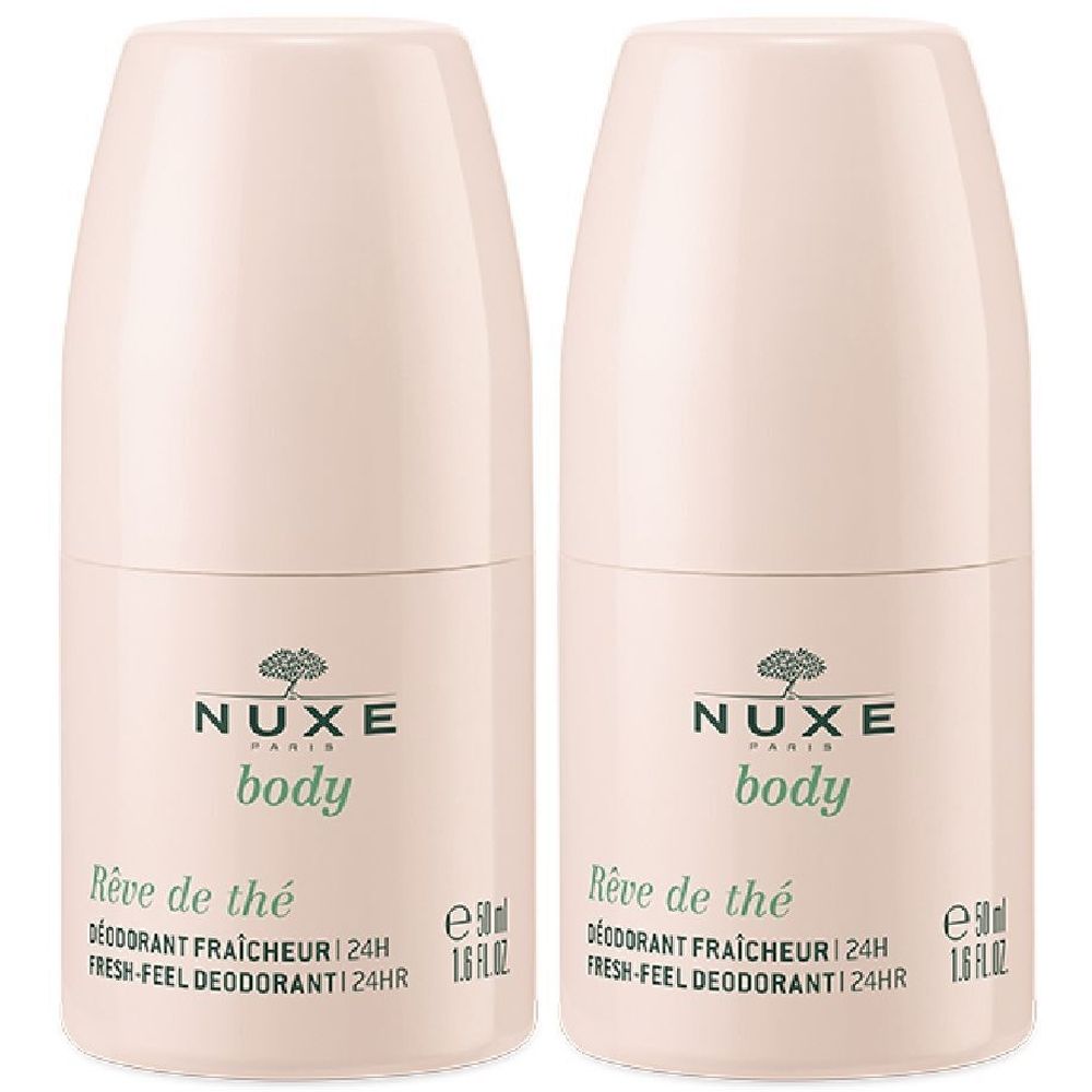 Nuxe Rêve De Thé Deodorante Protezione 24 Ore Set da 2
