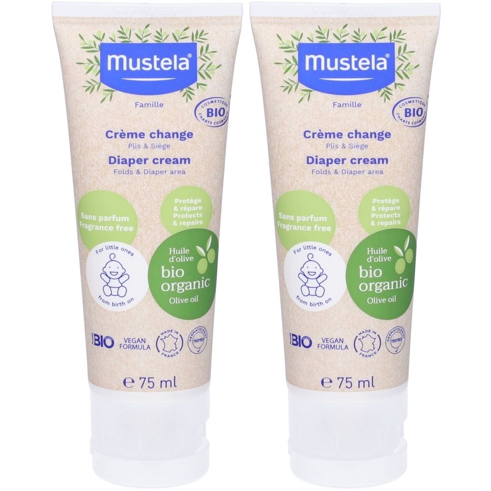 Mustela Pasta Protettiva BIO Set da 2
