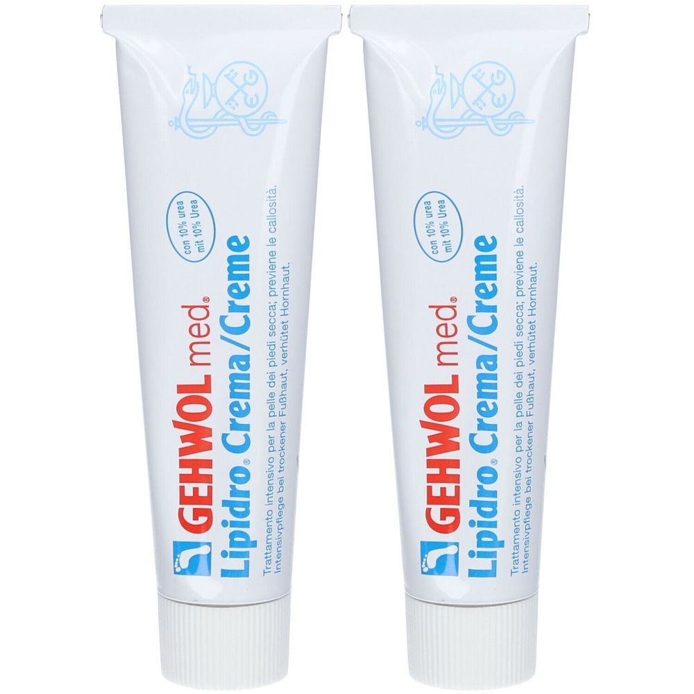 Gehwol Med® Lipidro Crema Set da 2