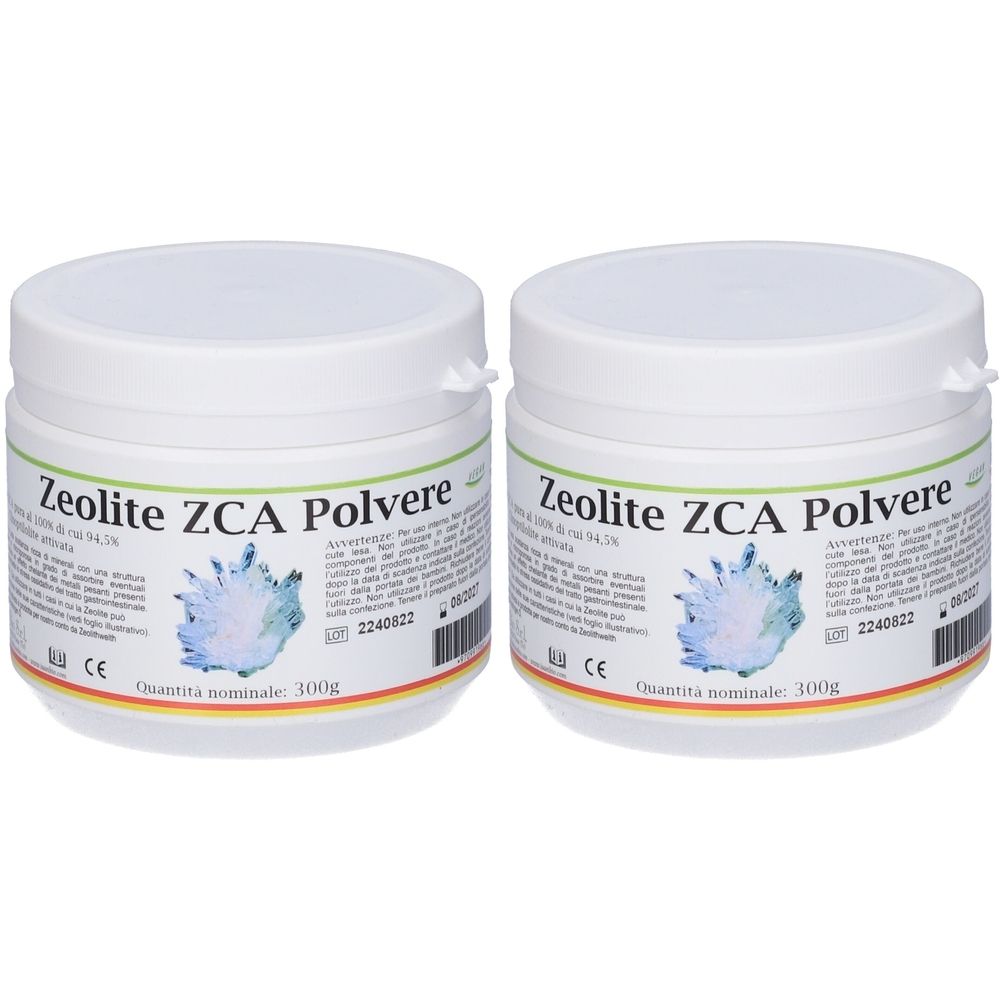 Zeolite Zecla Polvere 300 G Set da 2