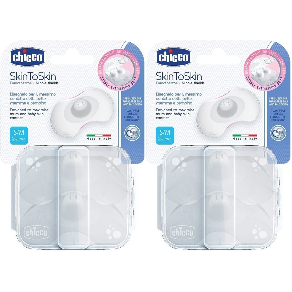 Chicco® Paracapezzoli SkinToSkin S/M Set da 2
