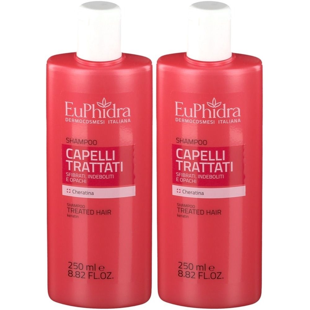 EuPhidra Shampoo Capelli Trattati Set da 2