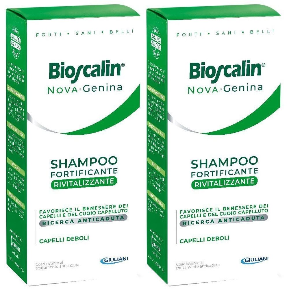 Bioscalin® NOVA Genina Shampoo Fortificante Rivitalizzante Set da 2