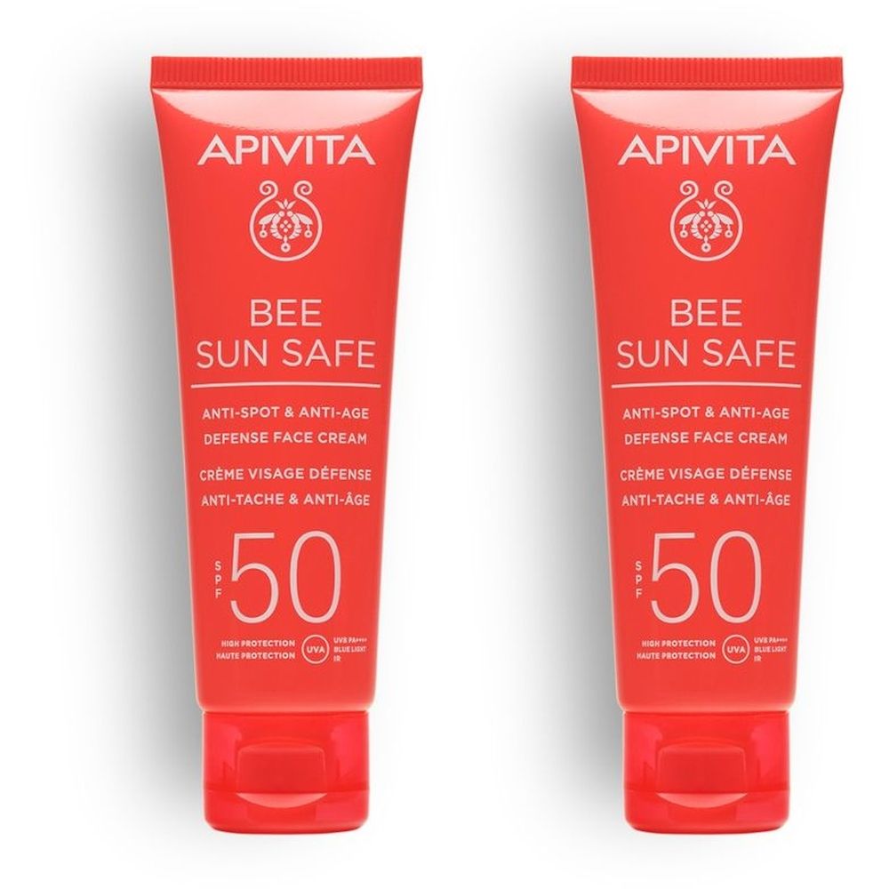 APIVITA Crema Viso Anti-Macchia&Anti-Age SPF50 Set da 2