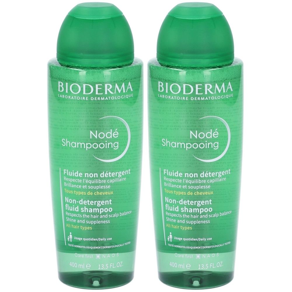 BIODERMA Nodé Fluido shampoo delicato uso quotidiano Set da 2