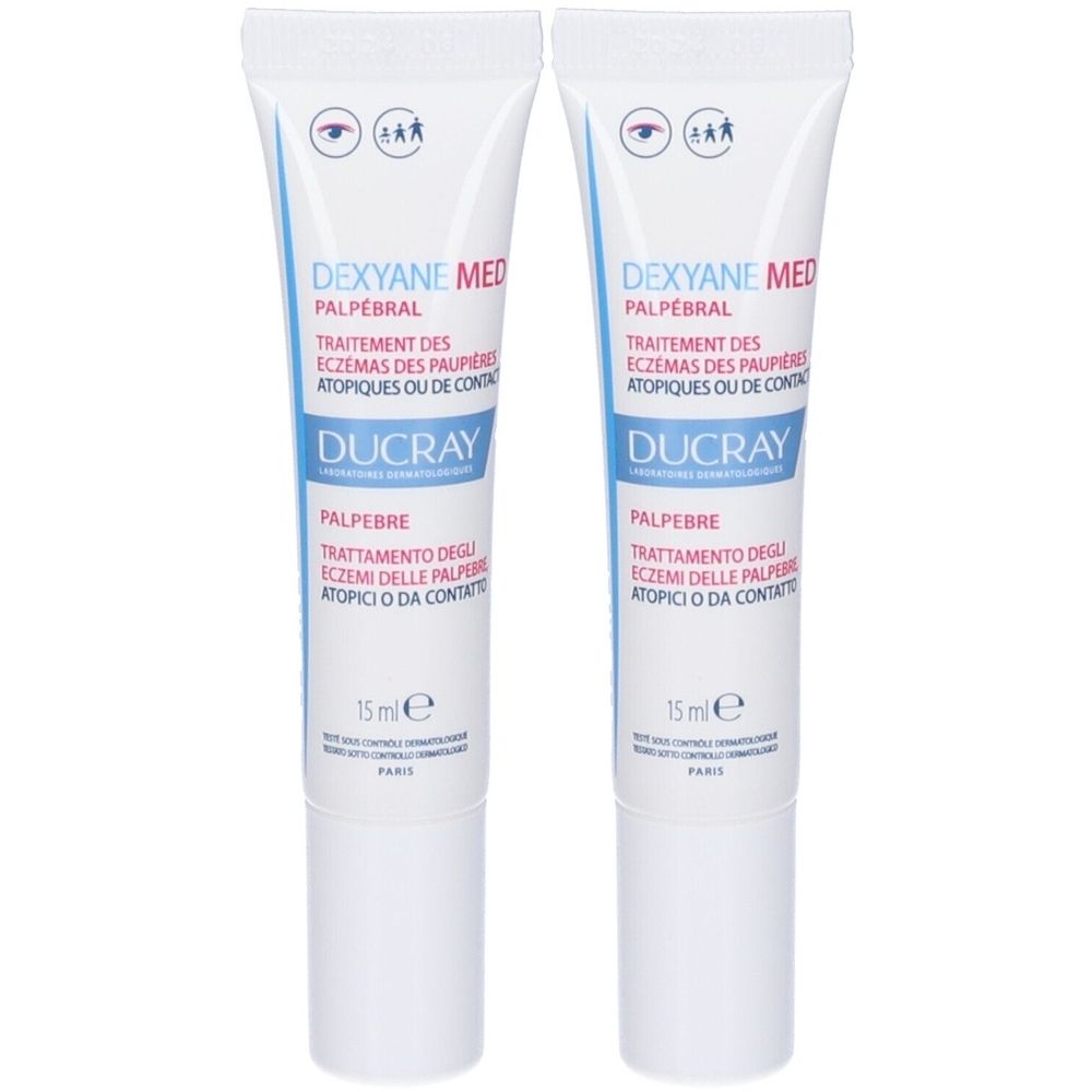 Ducray Dexyane Med Crema Palpebre Set da 2
