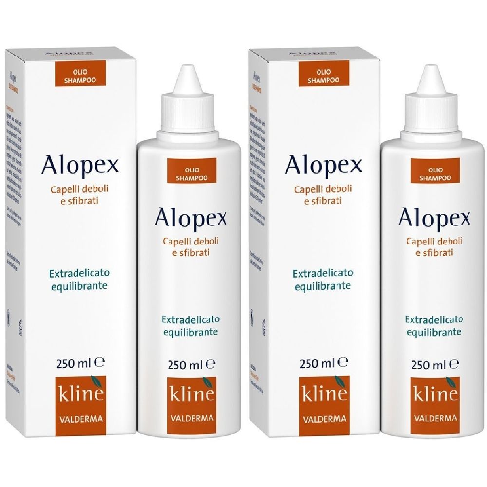 Alopex Olio Shampoo 250 Ml Set da 2