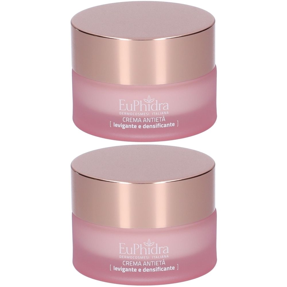 Euphidra Crema Antietà Levigante e Densificante Set da 2