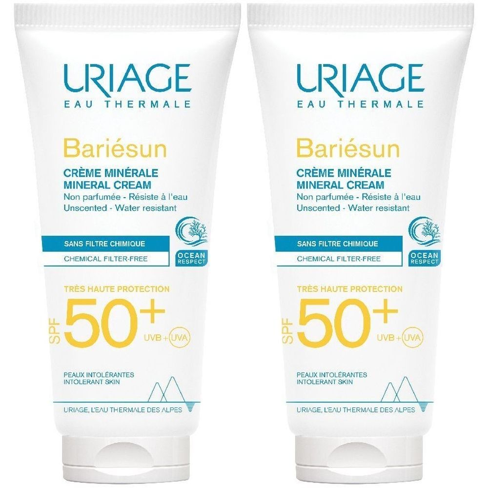 URIAGE Bariésun Crème Minérale SPF50 Set da 2