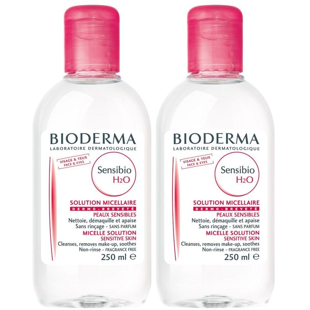 BIODERMA Sensibio H2O acqua micellare struccante Set da 2