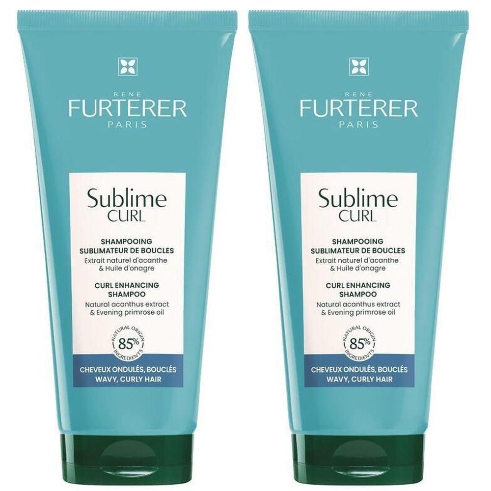 René Furterer Sublime Curl Shampoo per capelli ricci 200ml Set da 2