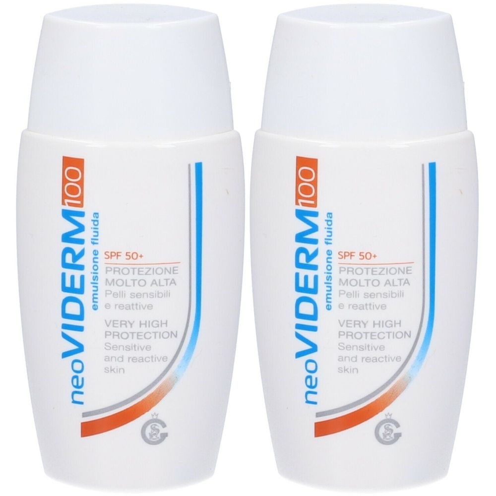 Neoviderm 100 Spf 50+ Set da 2