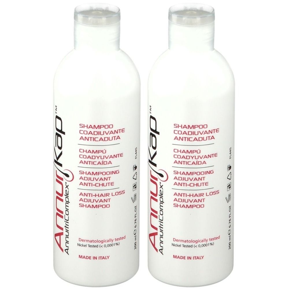 AnnurKap Shampoo Coadiuvante Anticaduta Set da 2