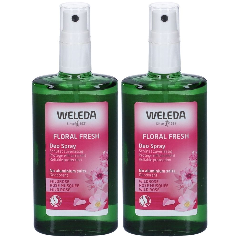 WELEDA Deodorante Rosa Mosqueta Set da 2