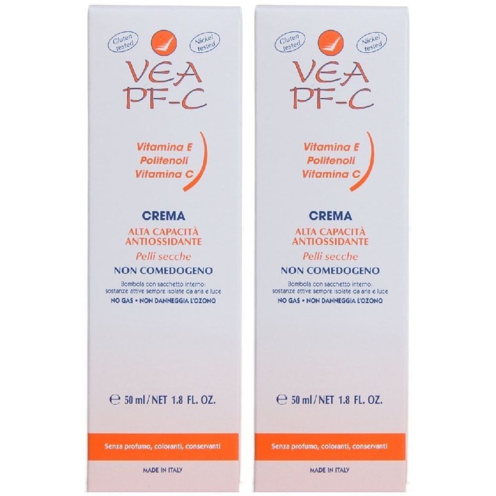 Vea Pf C Vit E/Polif/Bomb 50Ml In Bomboletta Airless Set da 2