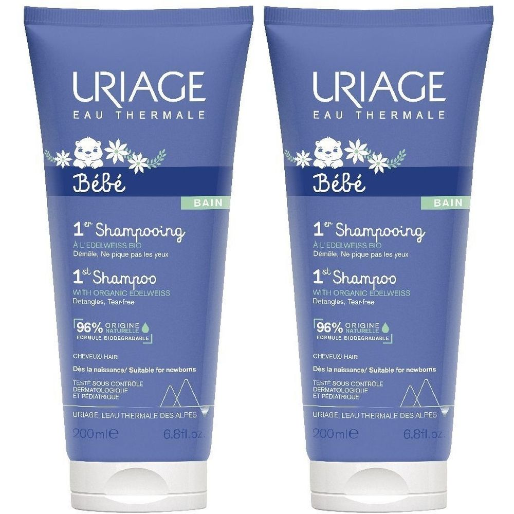 URIAGE Bebè Shampoo Set da 2