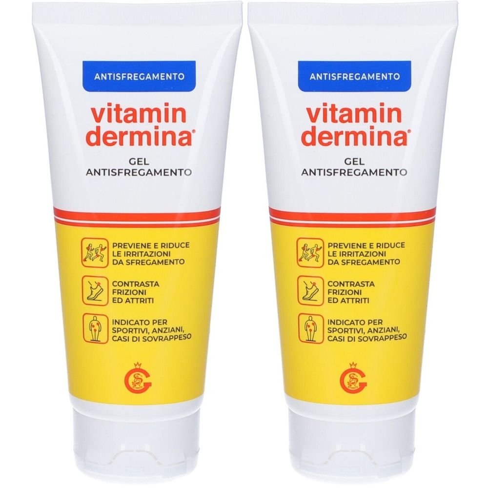 Ganassini Gel Antifregamento Vitamin Dermina® Set da 2