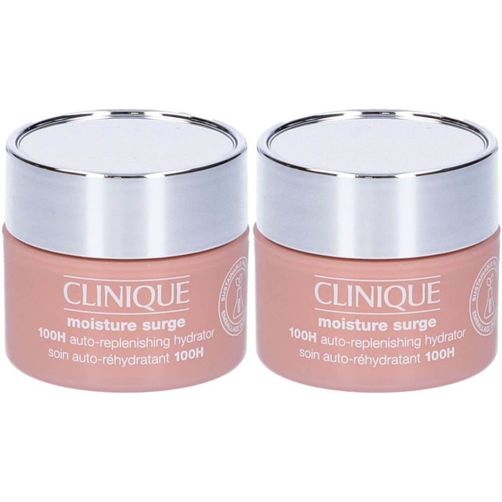 Clinique Moisture Surge™ Self-Hydrating Care 100H - Crema idratante giorno e notte Set da 2