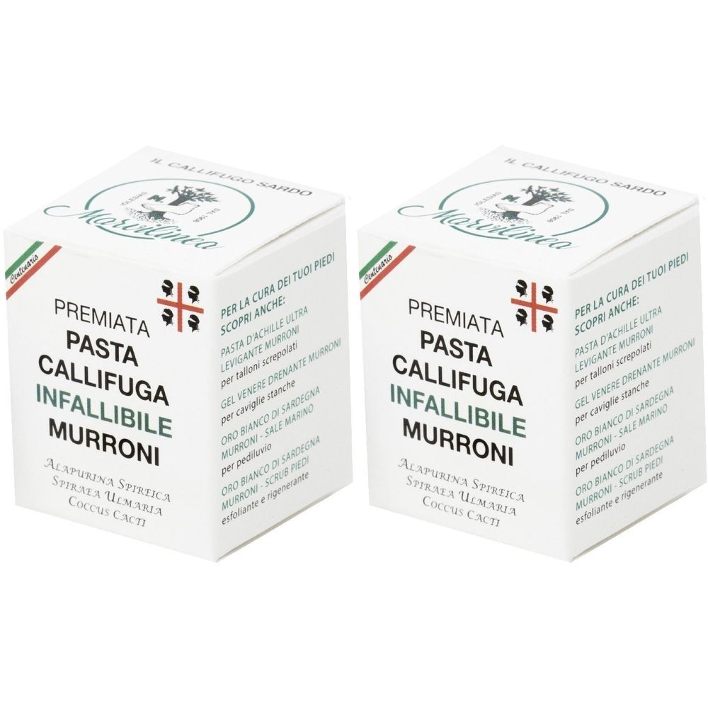 Premiata Pasta Callifuga Infallibile Murroni 5 G Set da 2