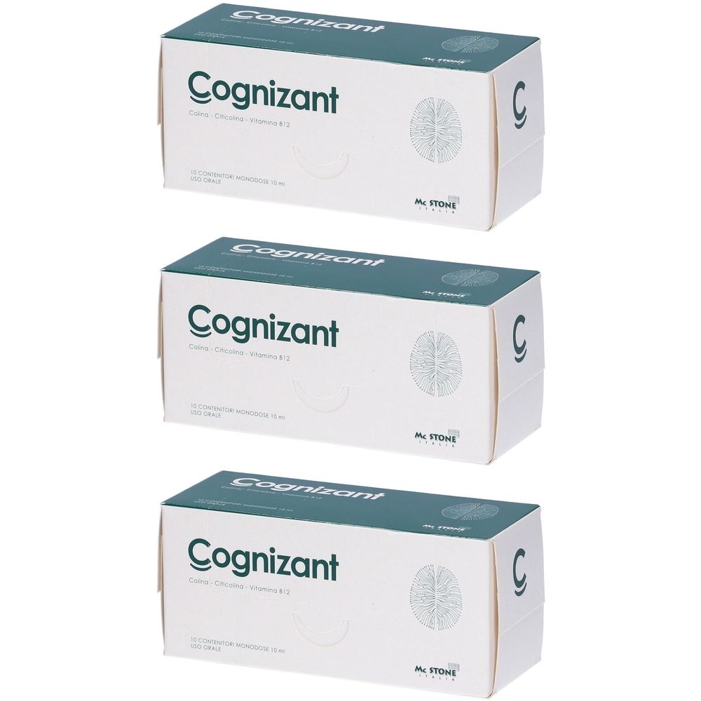 Cognizant 10 Flaconi Da 10 Ml Set da 3