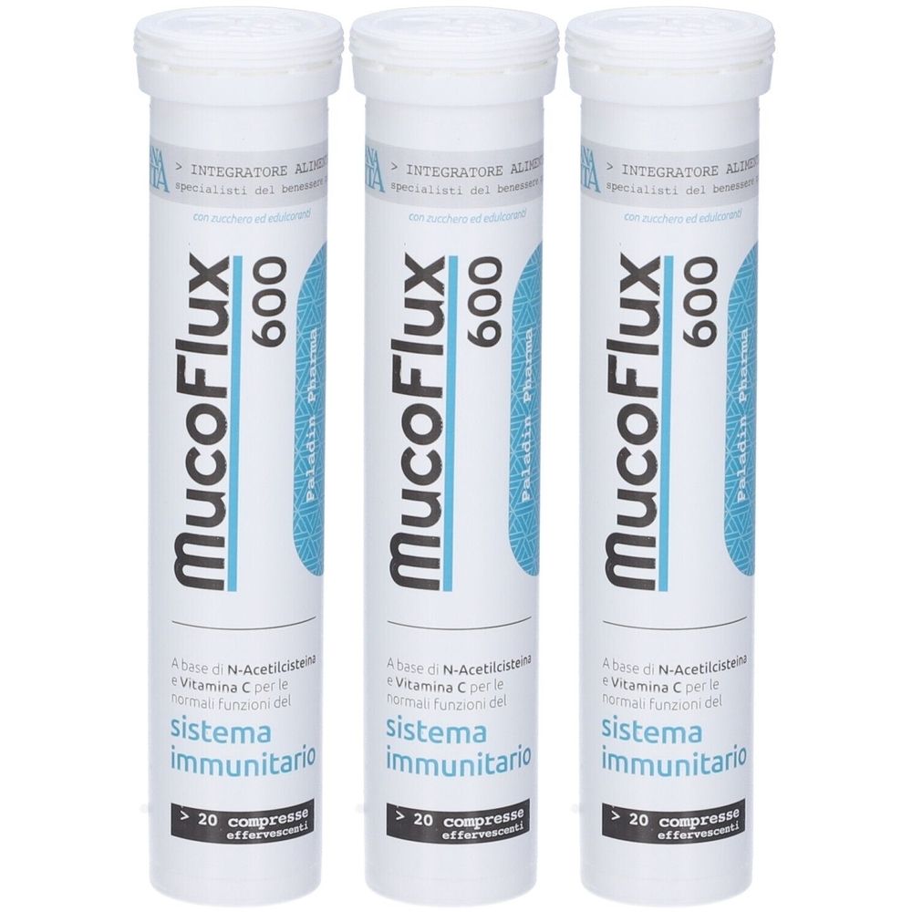 Sanavita Mucoflux 600 Set da 3