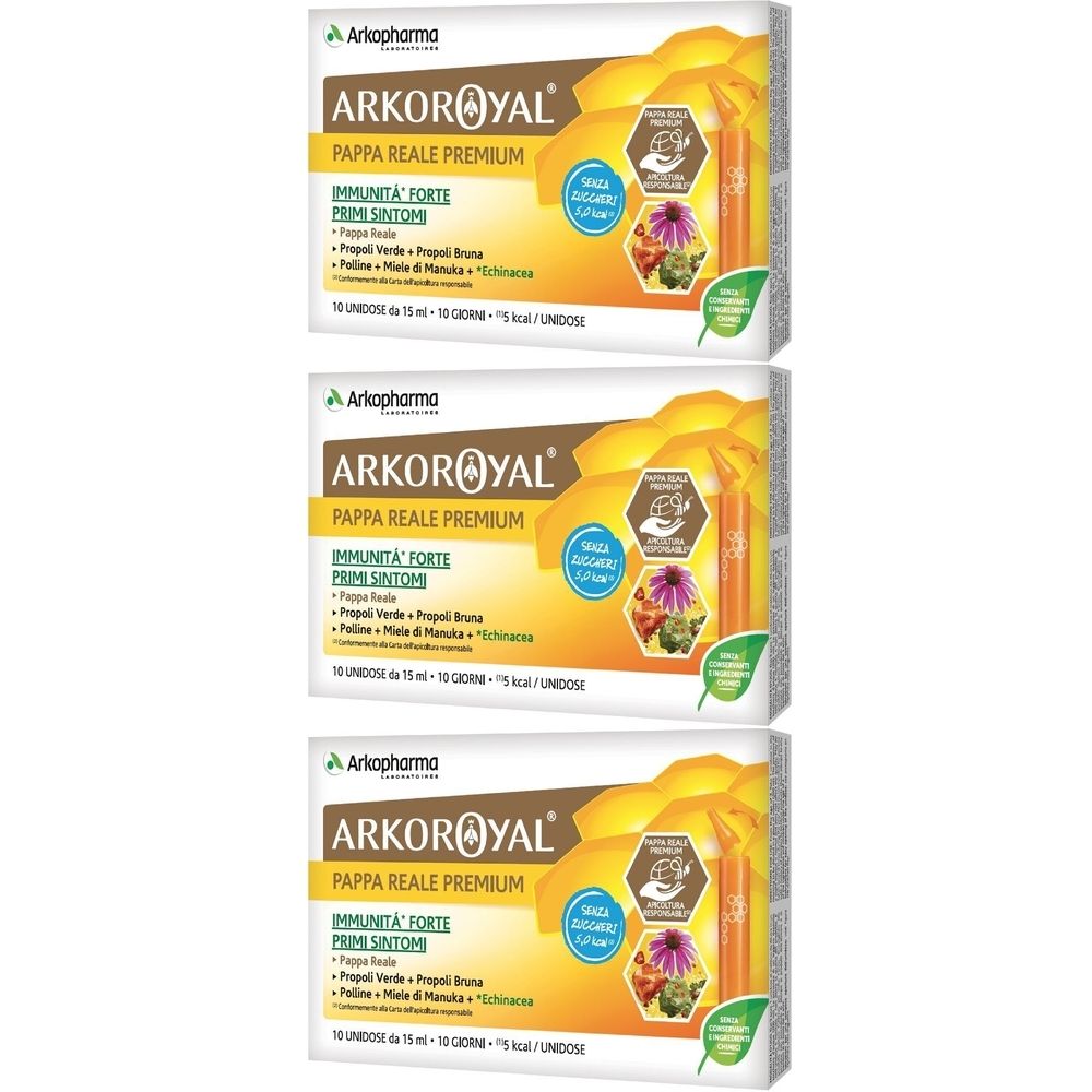 Arkoroyal® Immunità Forte Senza Zuccheri - risparmia il 10% con il codice: ARKO10 Set da 3