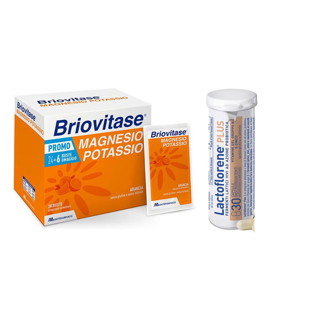 Briovitase® Orange Magnesio e Potassio + Lactoflorene® PLUS
