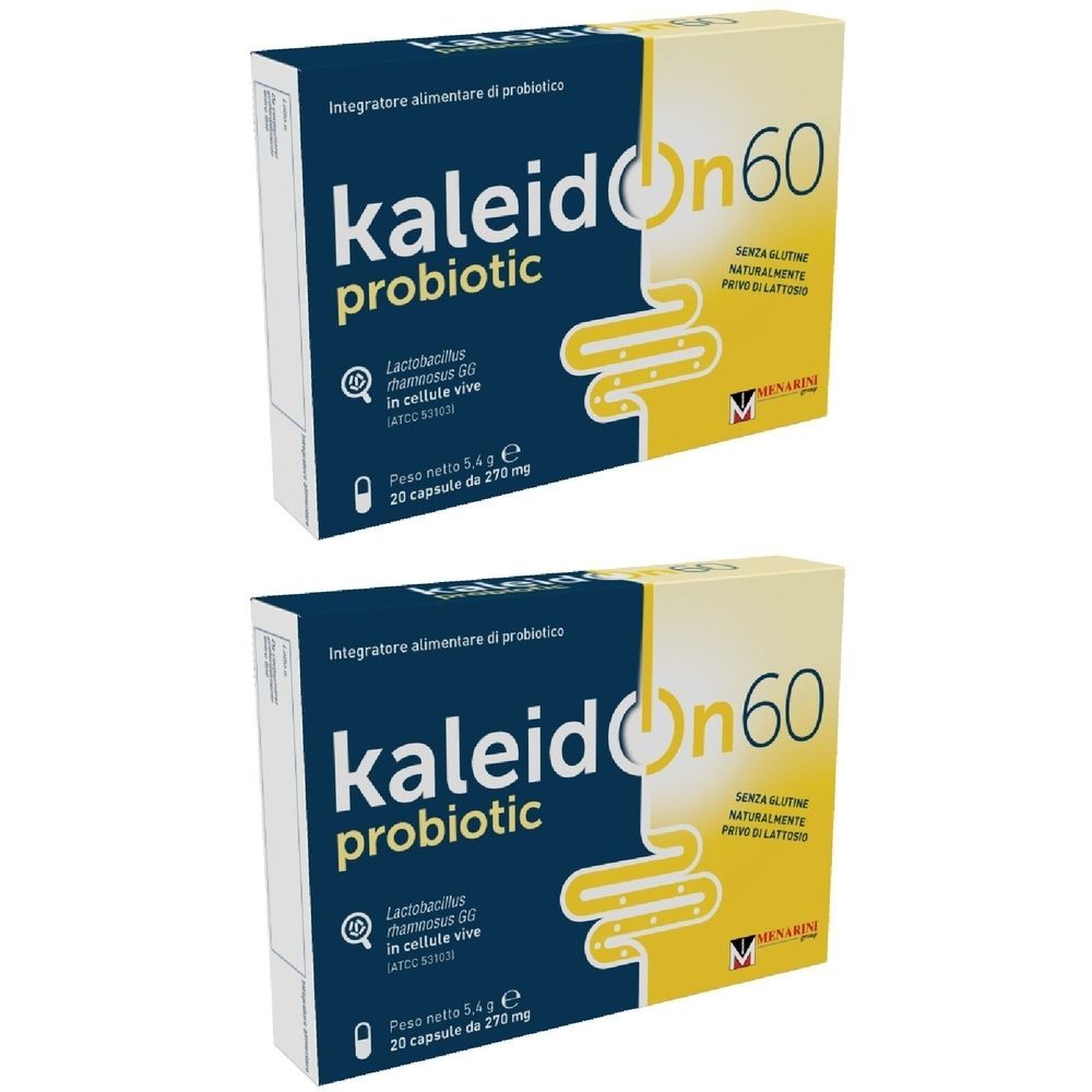 Kaleidon 60 Probiotic Capsule Set da 2