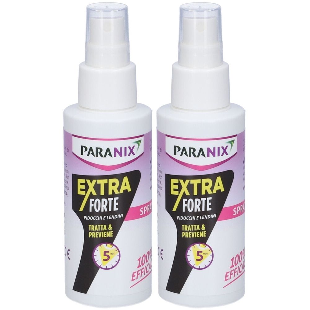 Paranix Spray Extra Forte Tratta & Previene Set da 2
