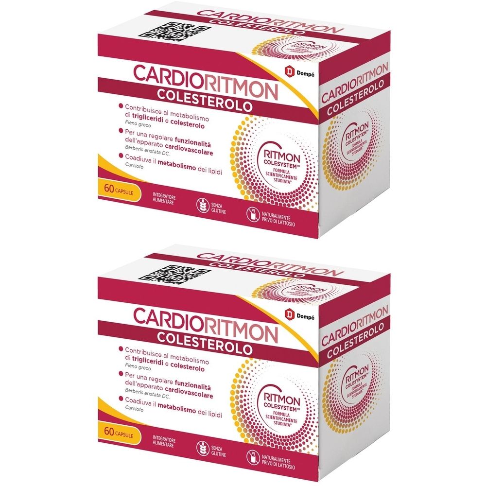Cardioritmon Colesterolo 60 Capsule Set da 2