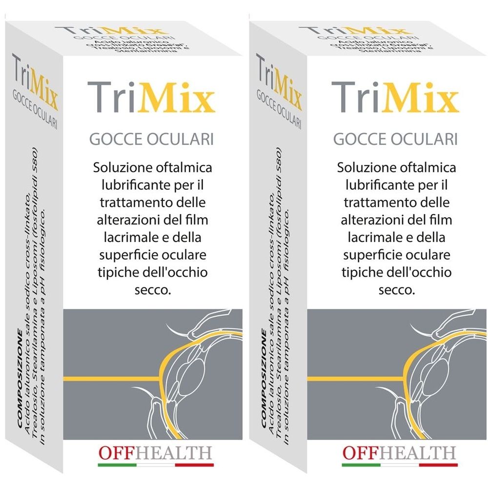 Gocce Oculari Trimix 8 Ml Set da 2