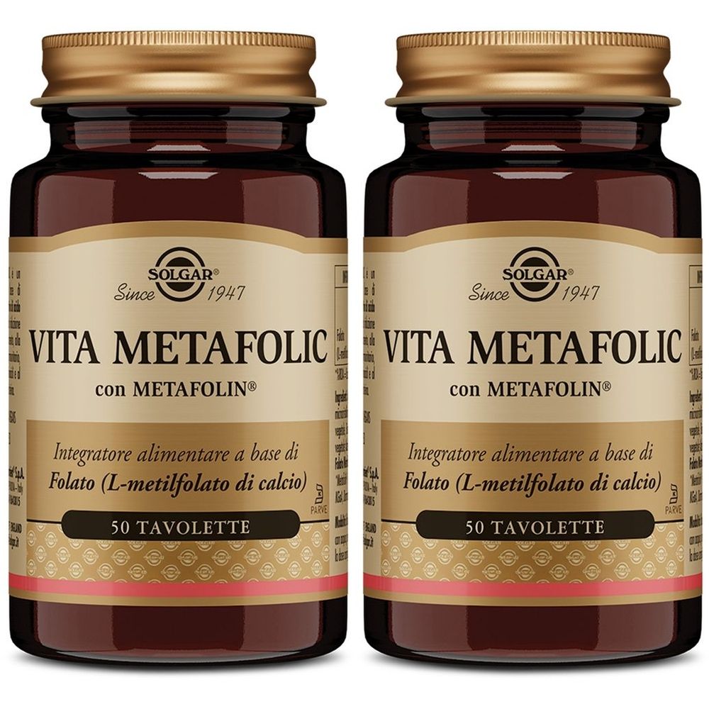 Vita Metafolic 50 Tavolette Set da 2