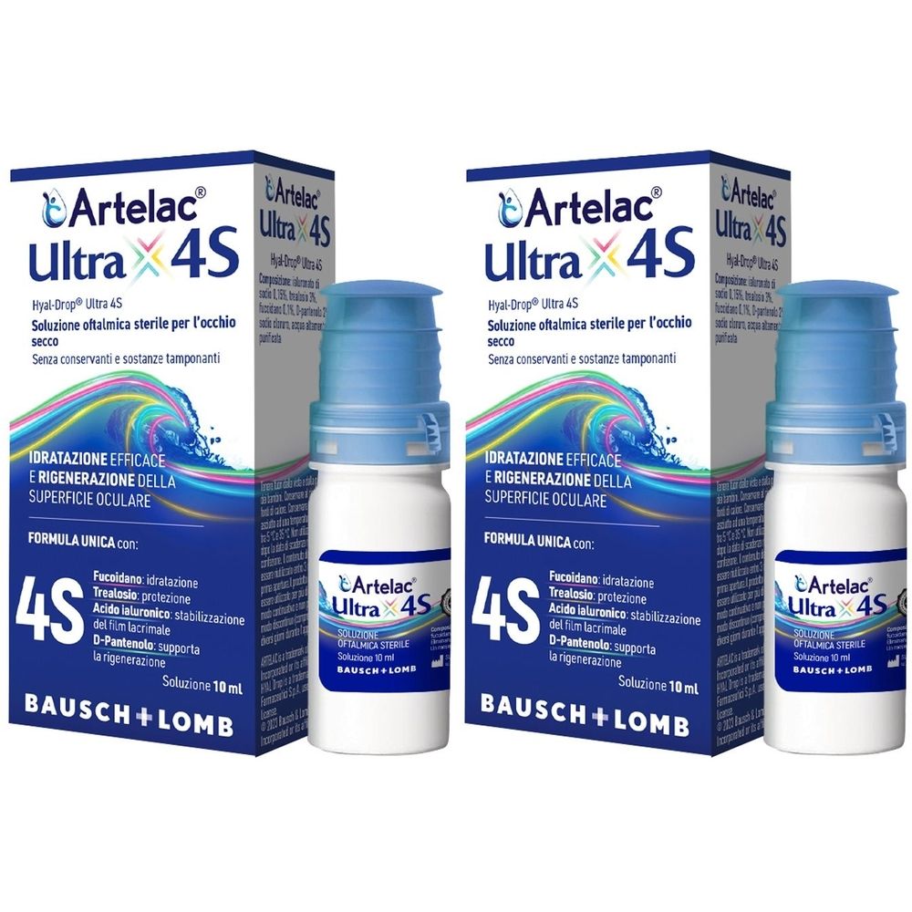 Artelac Ultra 4S 10 Ml Set da 2