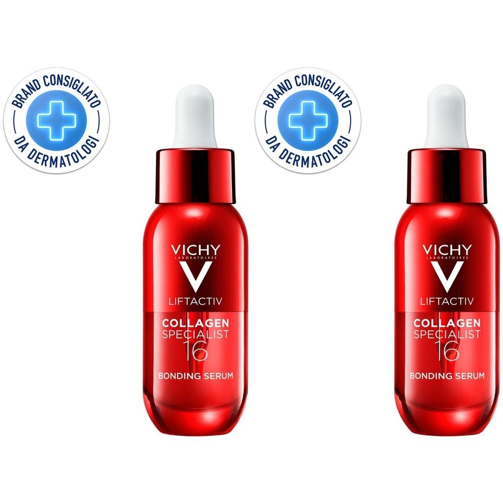 Vichy Liftactiv Collagen Specialist 16 Siero: Corregge 16 segni dell'età Set da 2