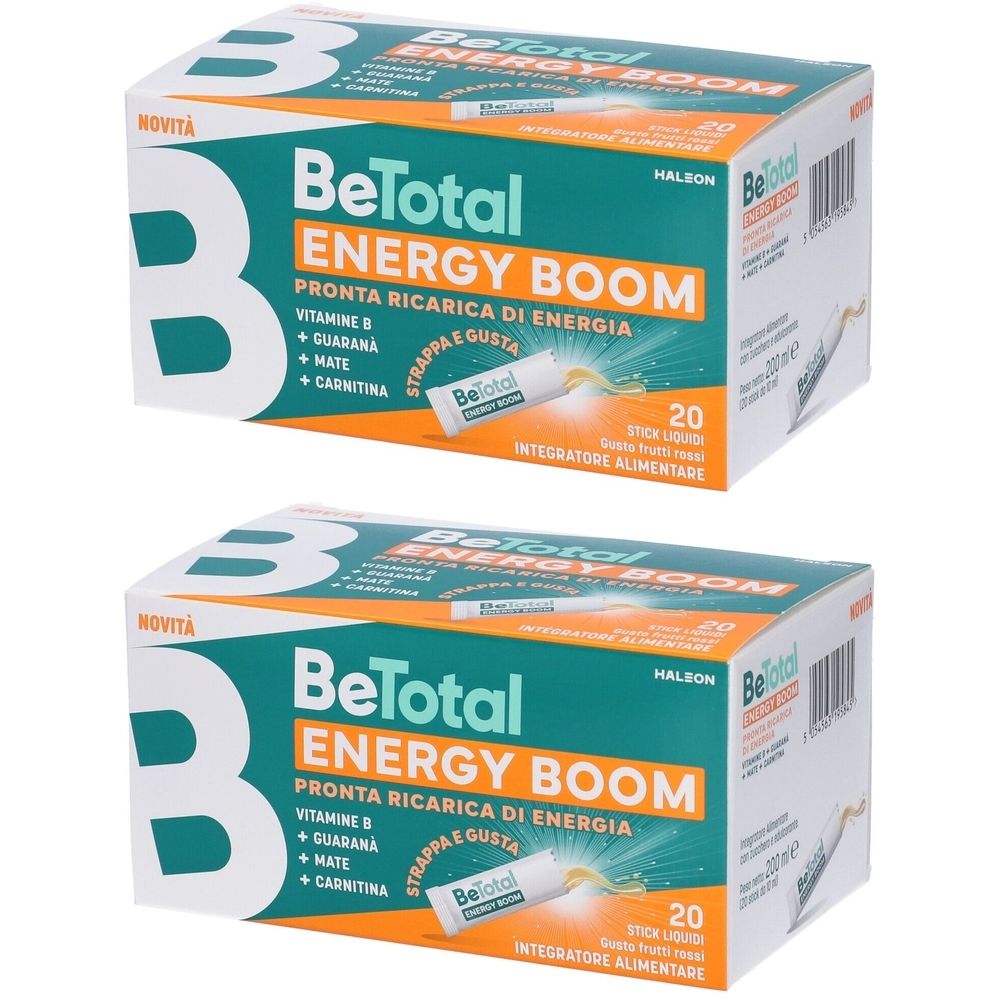 BeTotal Energy Boom Stick Pronti da Bere Set da 2
