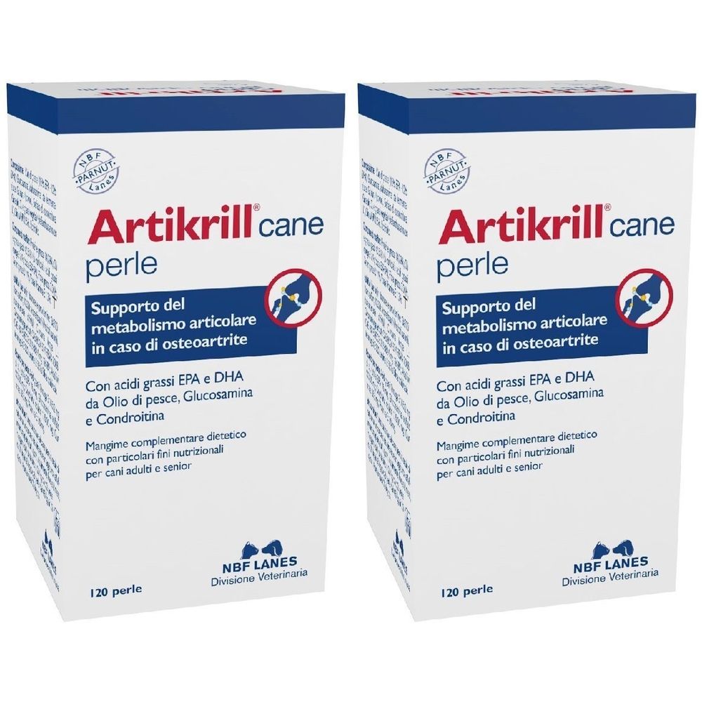 Artikrill Flacone 120 Perle Set da 2