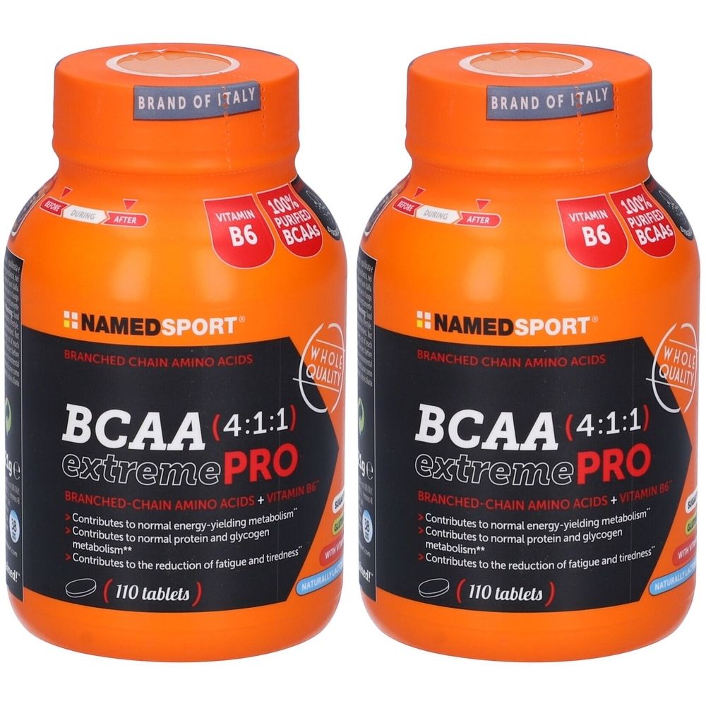 Namedsport  BCAA(4:1:1) extremePRO Set da 2