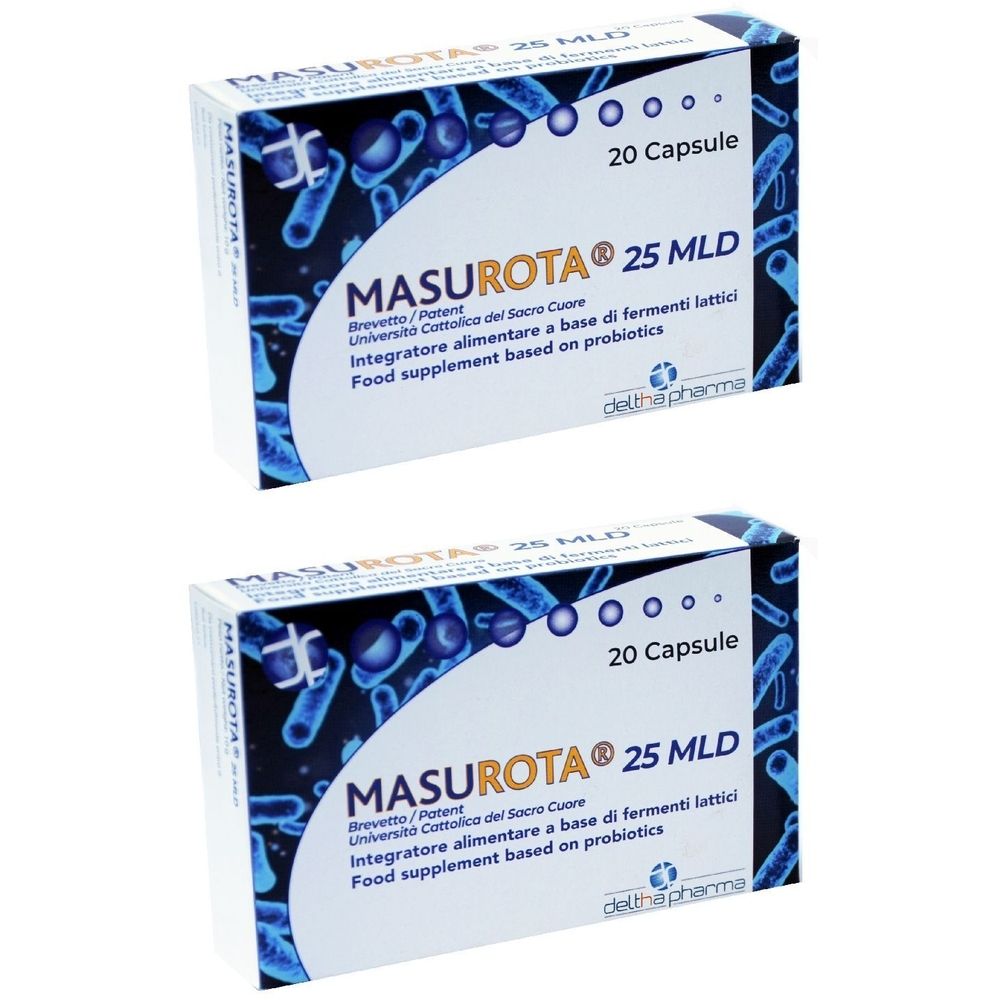 Masurota 25Mld 20 Capsule Set da 2